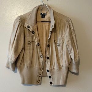 Wet Seal Crop Jacket